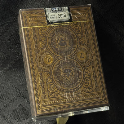 Gold Artisan Playing Cards