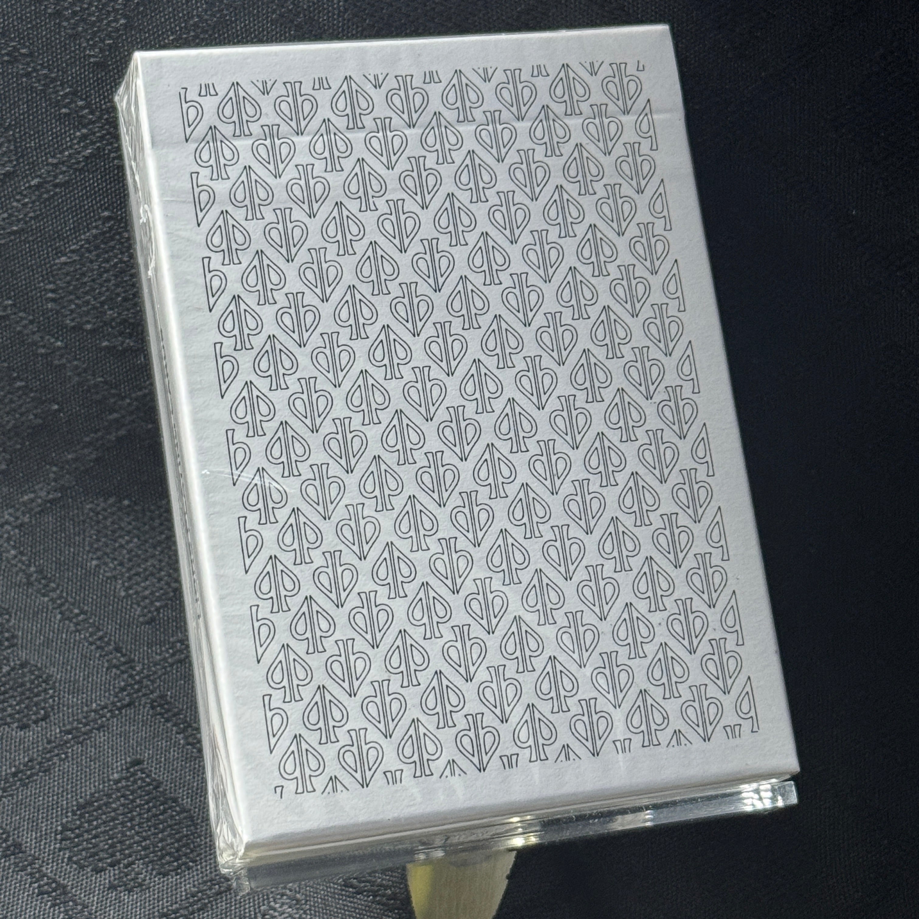 White Lions Playing Cards