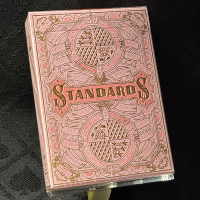 Standards Pink Playing Cards