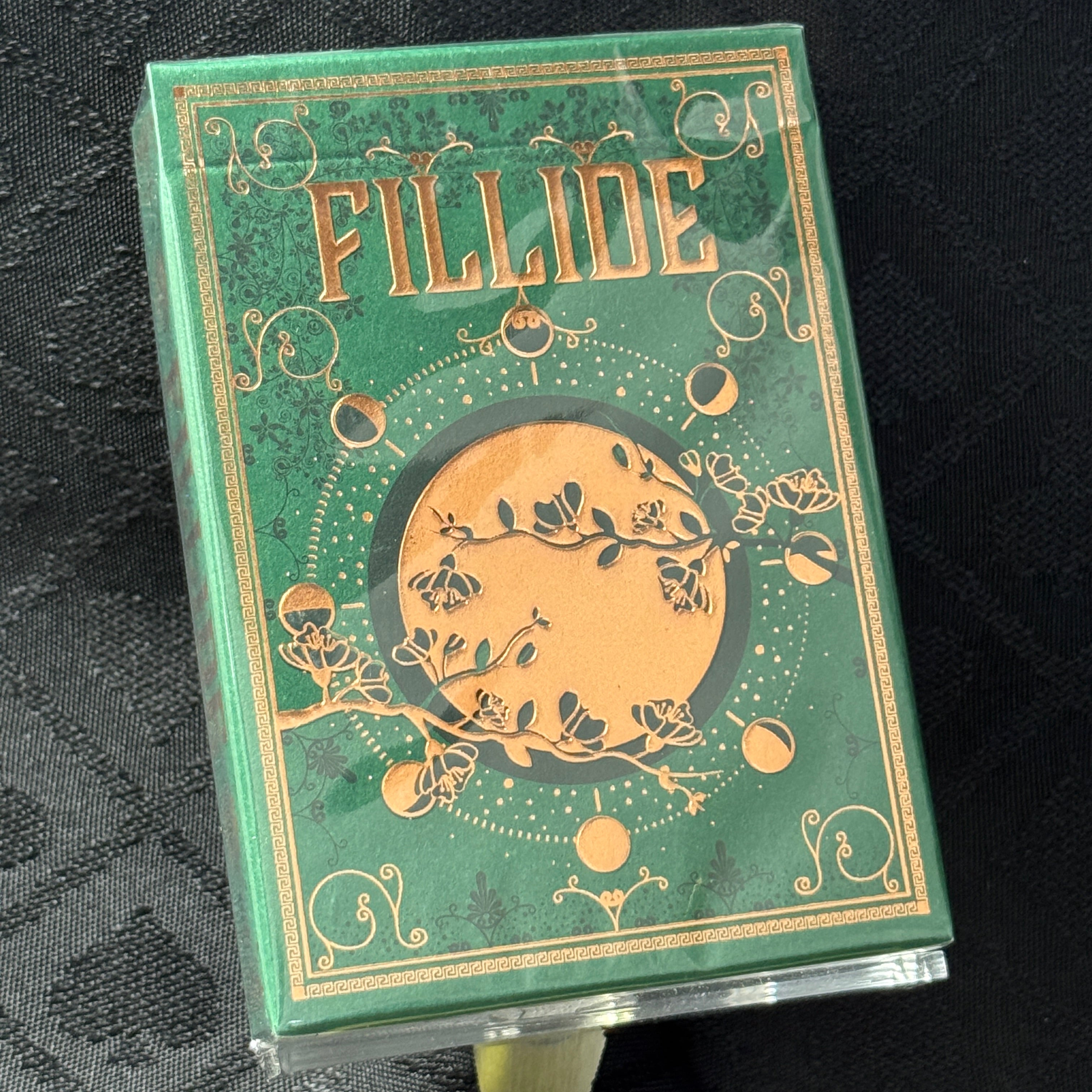 Fillide Forest Green Playing Cards