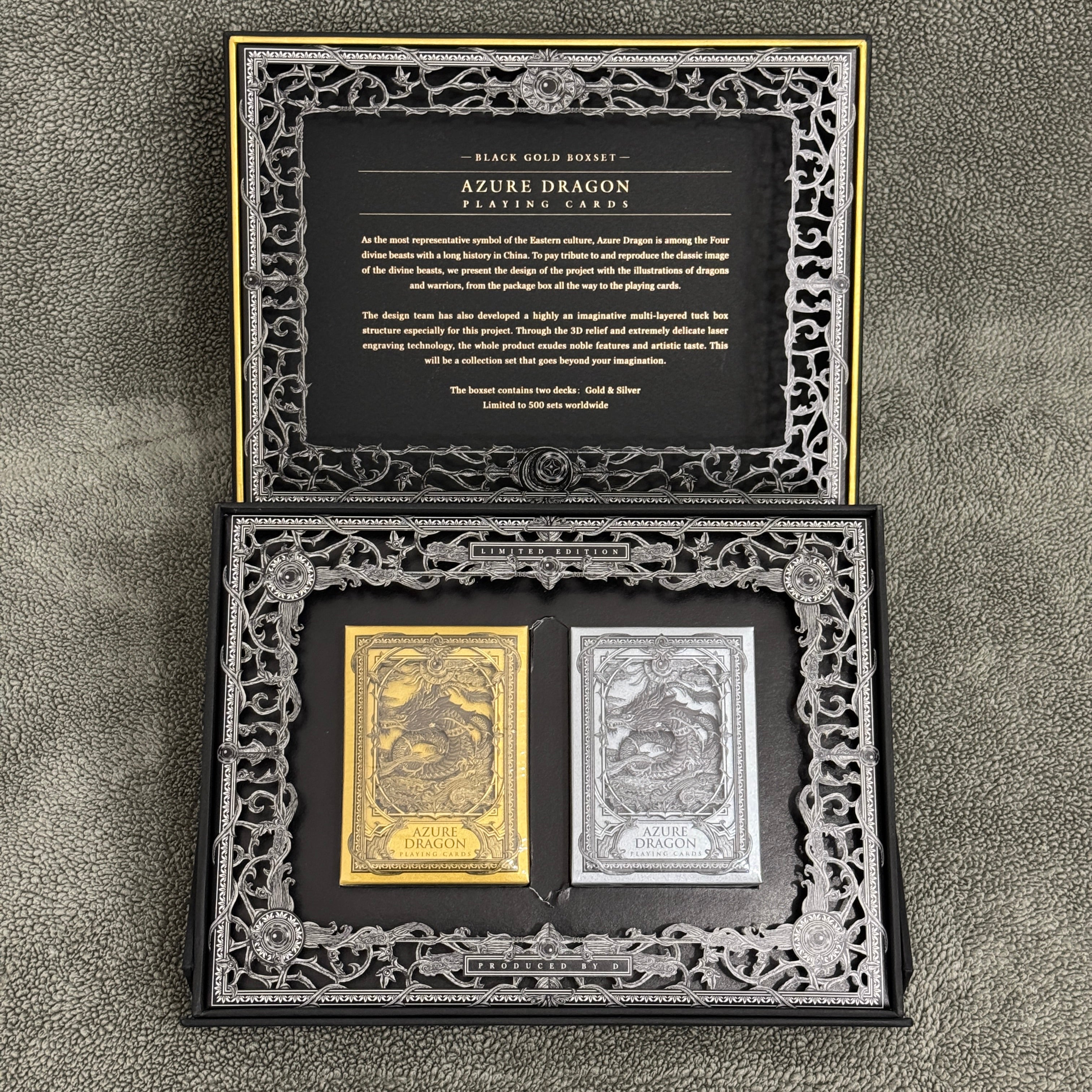 Azure Dragon Black Gold Box Set (#052/500) [AUCTION]