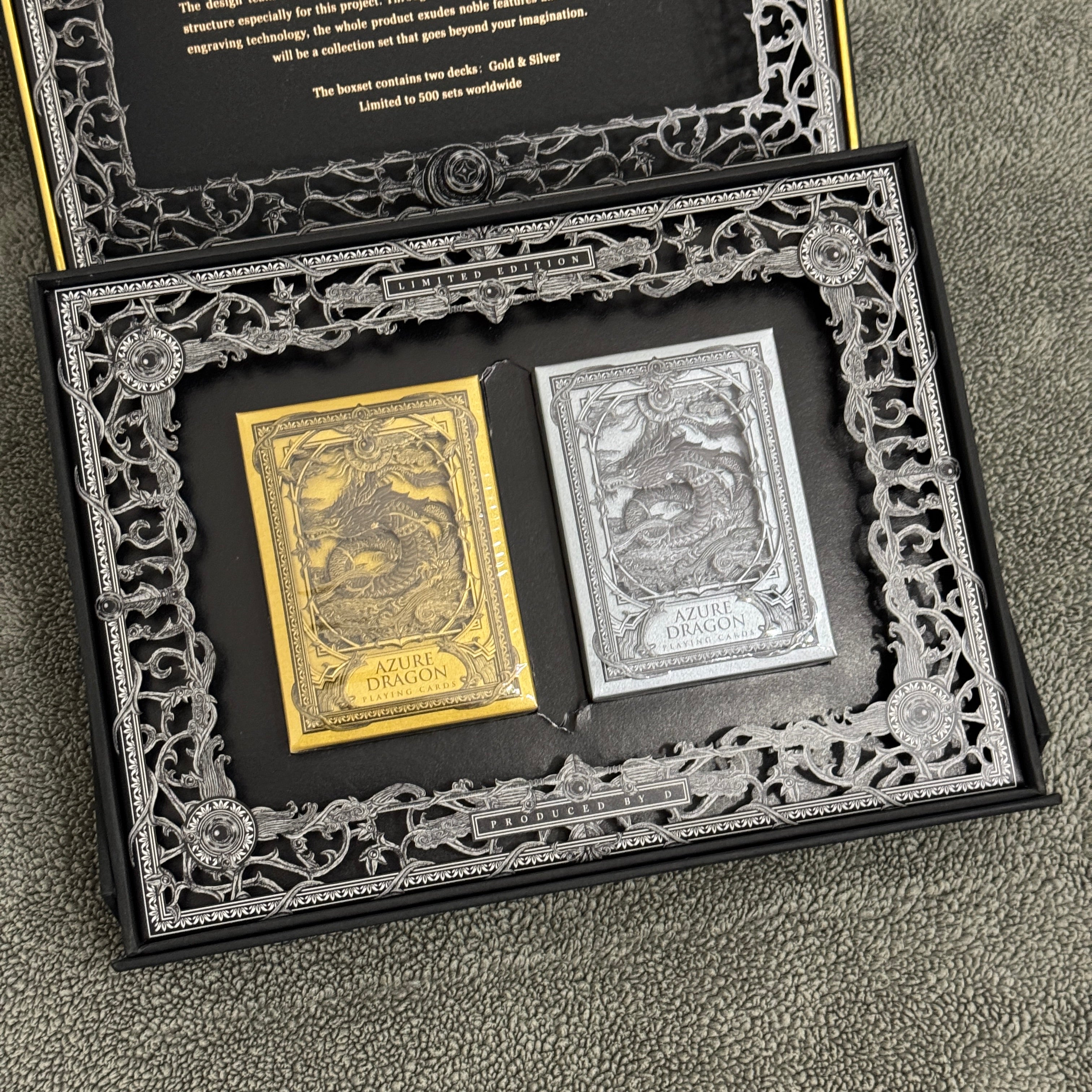 Azure Dragon Black Gold Box Set (#052/500) [AUCTION]