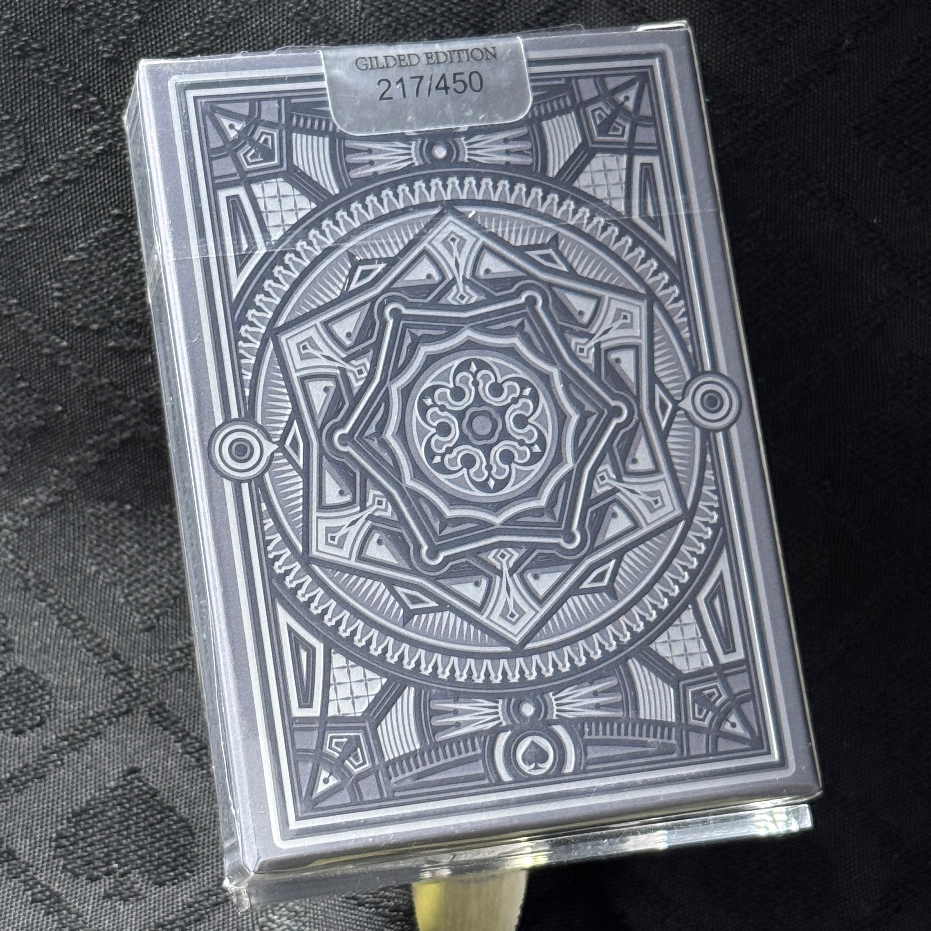 Tally-Ho Slate Edition (Gilded, #xxx/450) Playing Cards