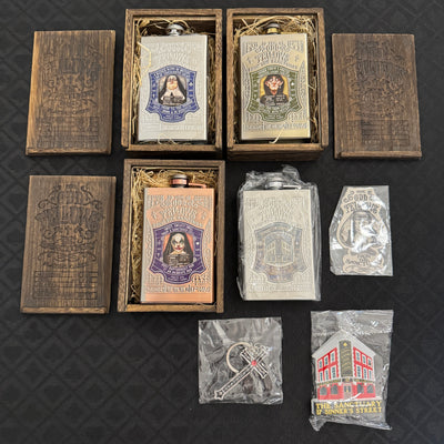 Odd Fellows From The Sanctuary Flask Set [AUCTION]