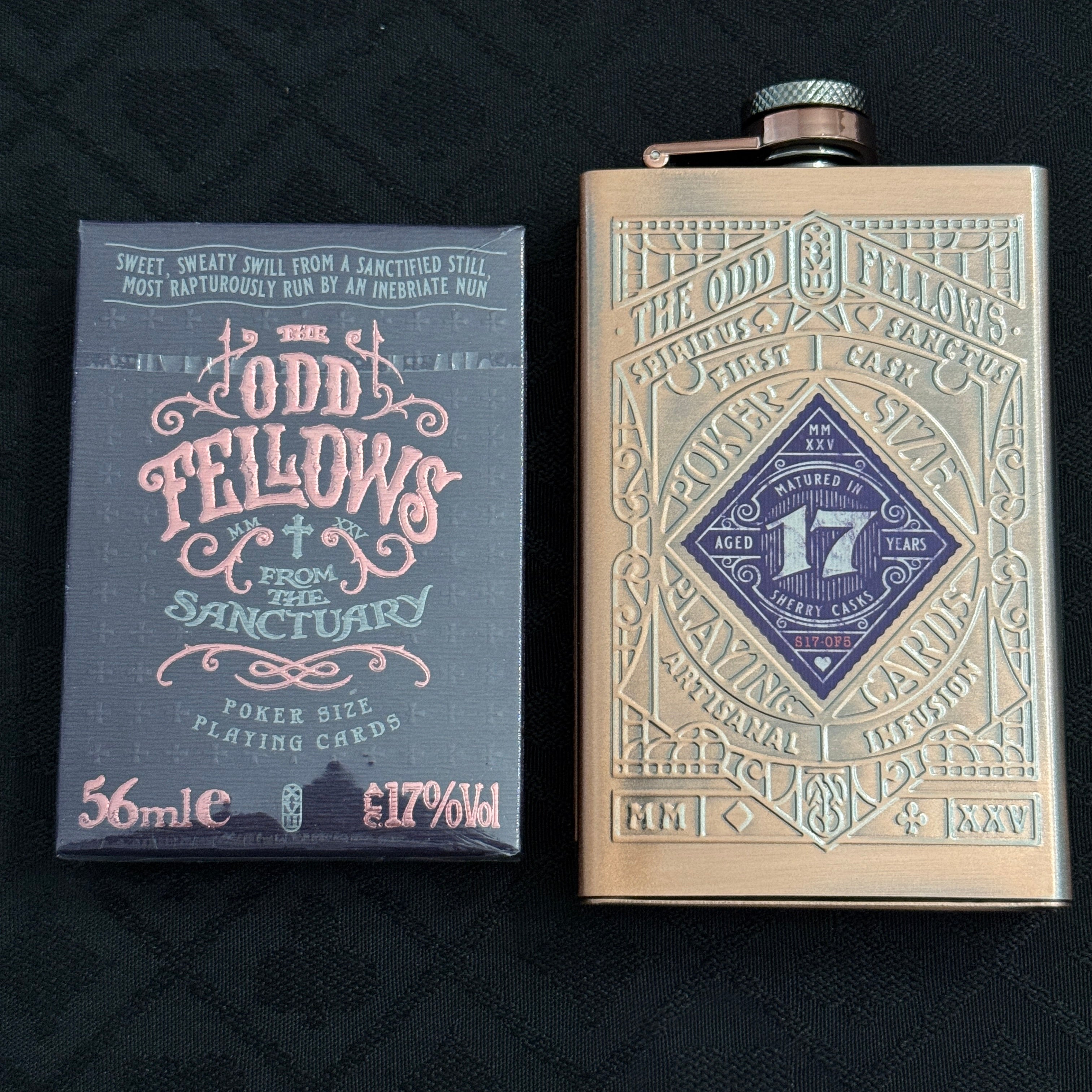 Odd Fellows From The Sanctuary Flask Set [AUCTION]