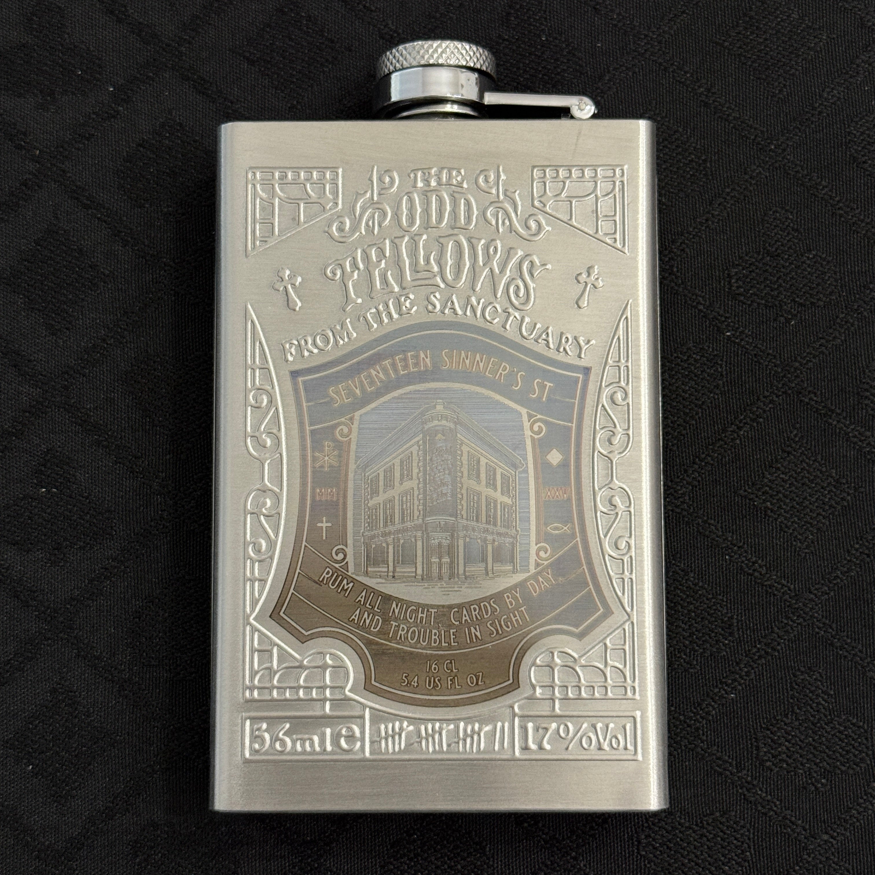 Odd Fellows From The Sanctuary Flask Set [AUCTION]