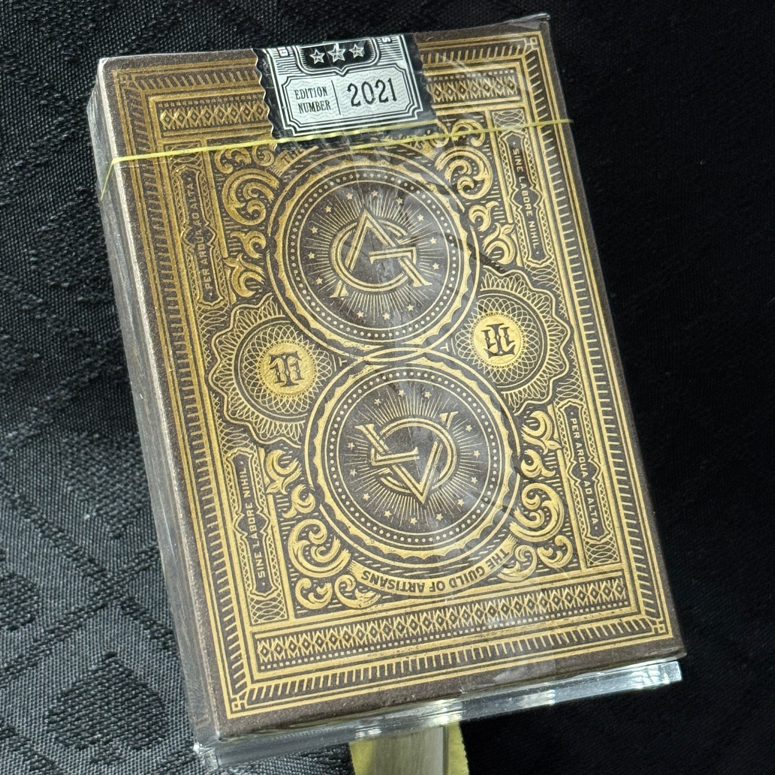 Gold Artisan Playing Cards