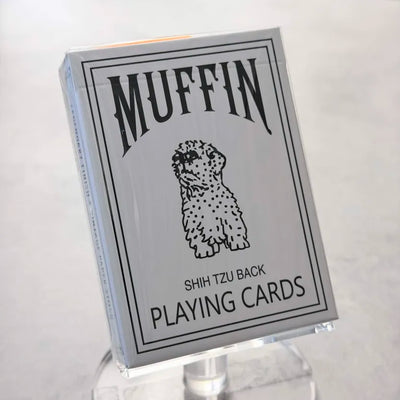 Muffin (Green Gilded) Playing Cards