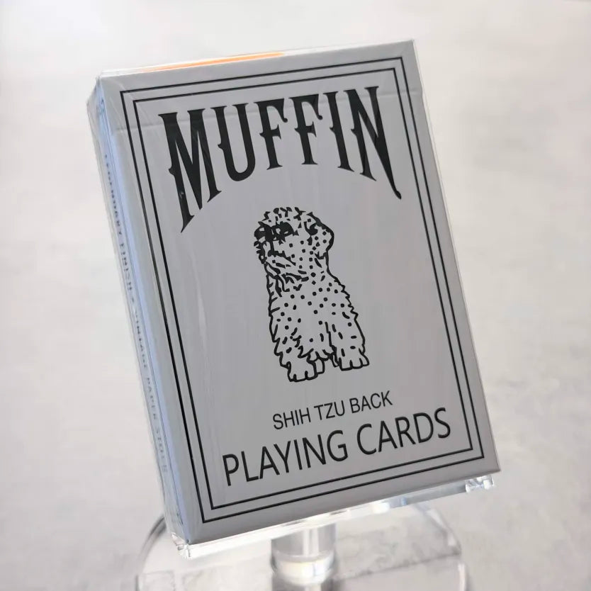 Muffin (Green Gilded) Playing Cards