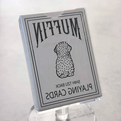 Muffin (Green Gilded) Playing Cards