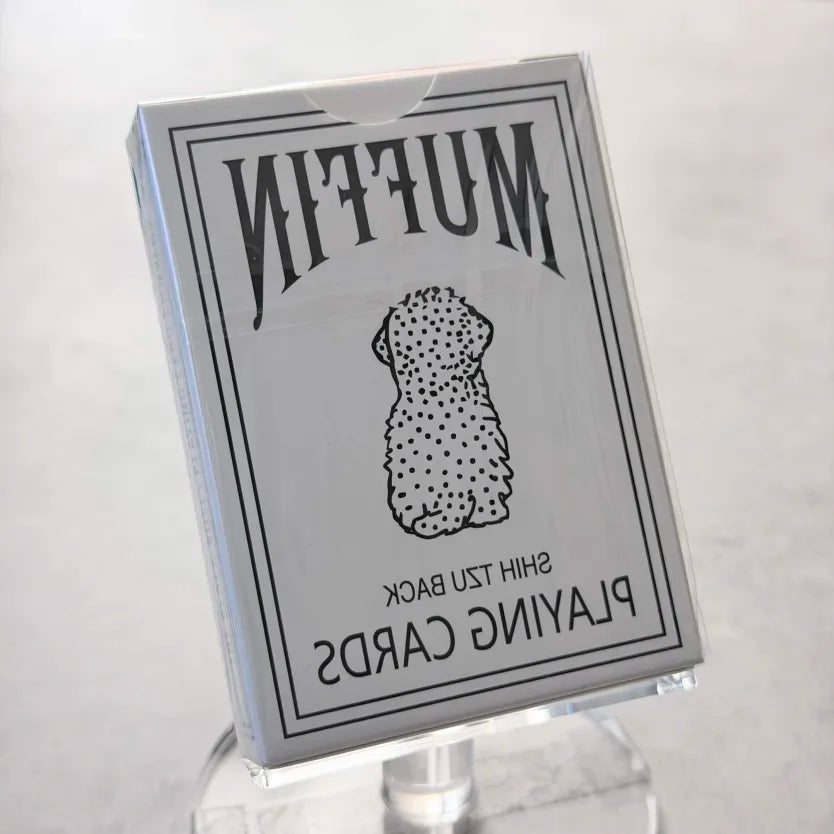 Muffin (Green Gilded) Playing Cards