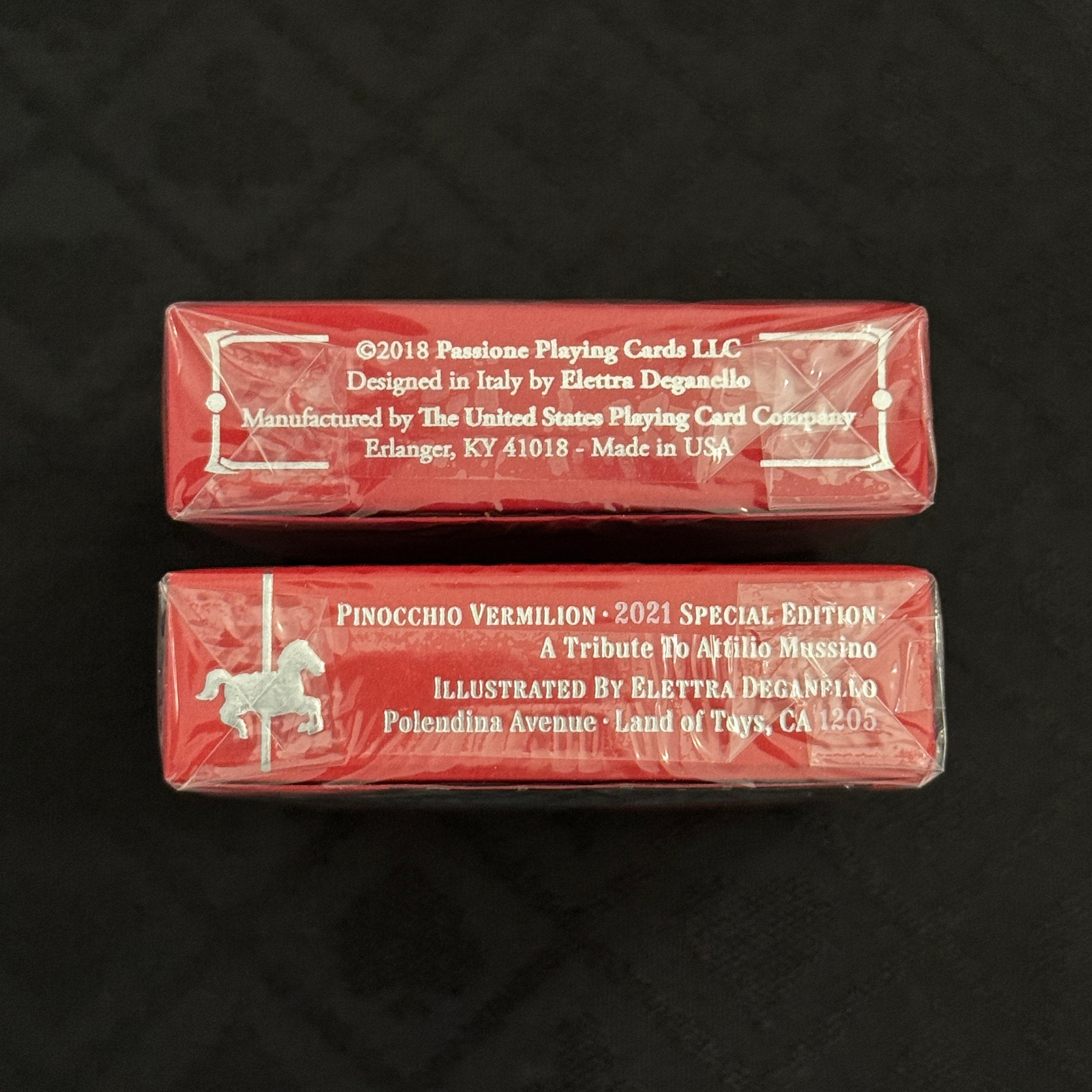 Pinocchio Vermilion First & Second Edition [AUCTION]
