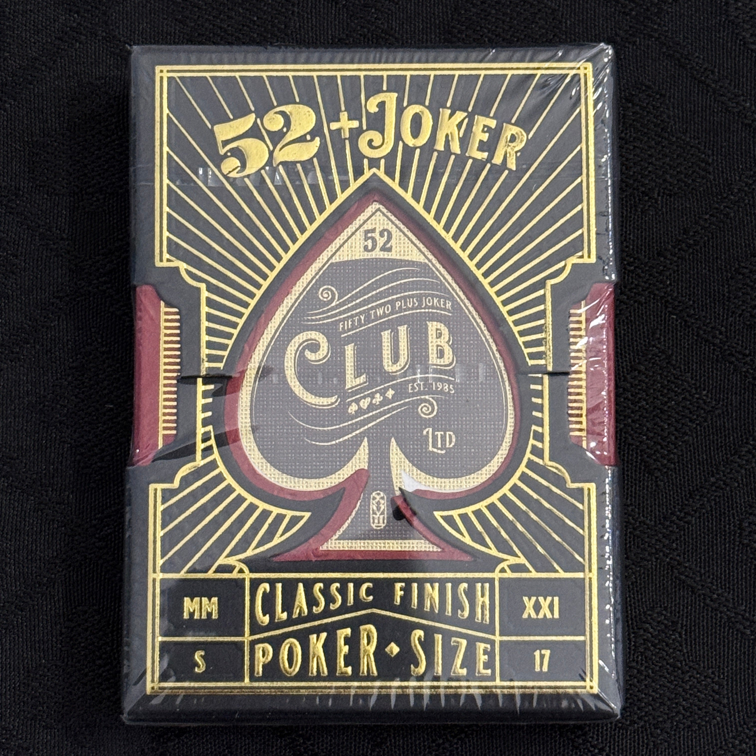52 Plus Joker 2021 Club Deck (#277/999) [AUCTION]