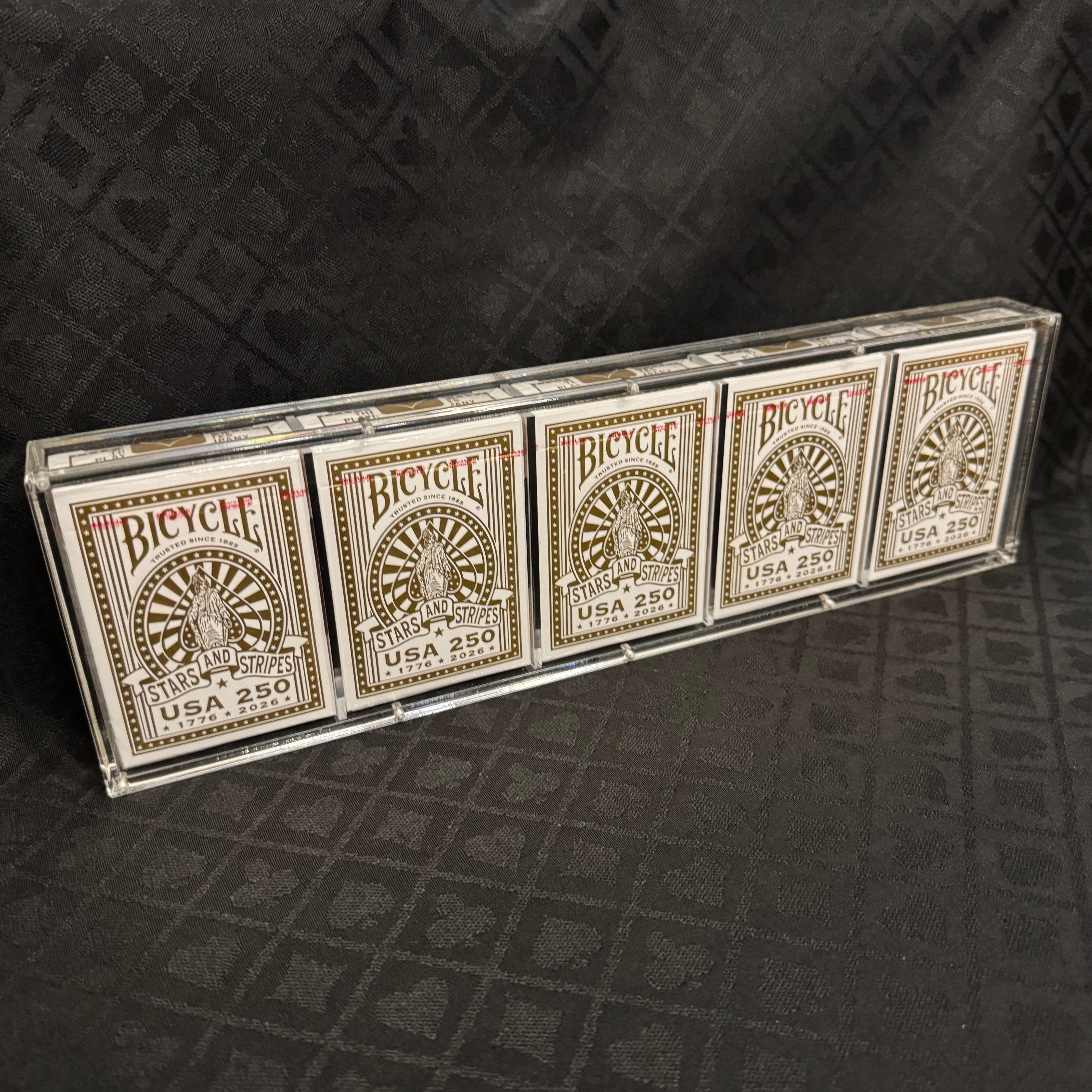 Bicycle America 250th Gilded Collection & Case [AUCTION]