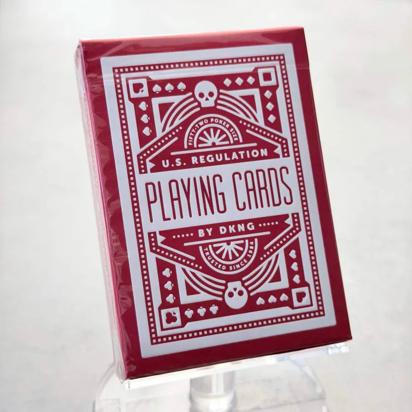 DKNG Red Wheel Playing Cards