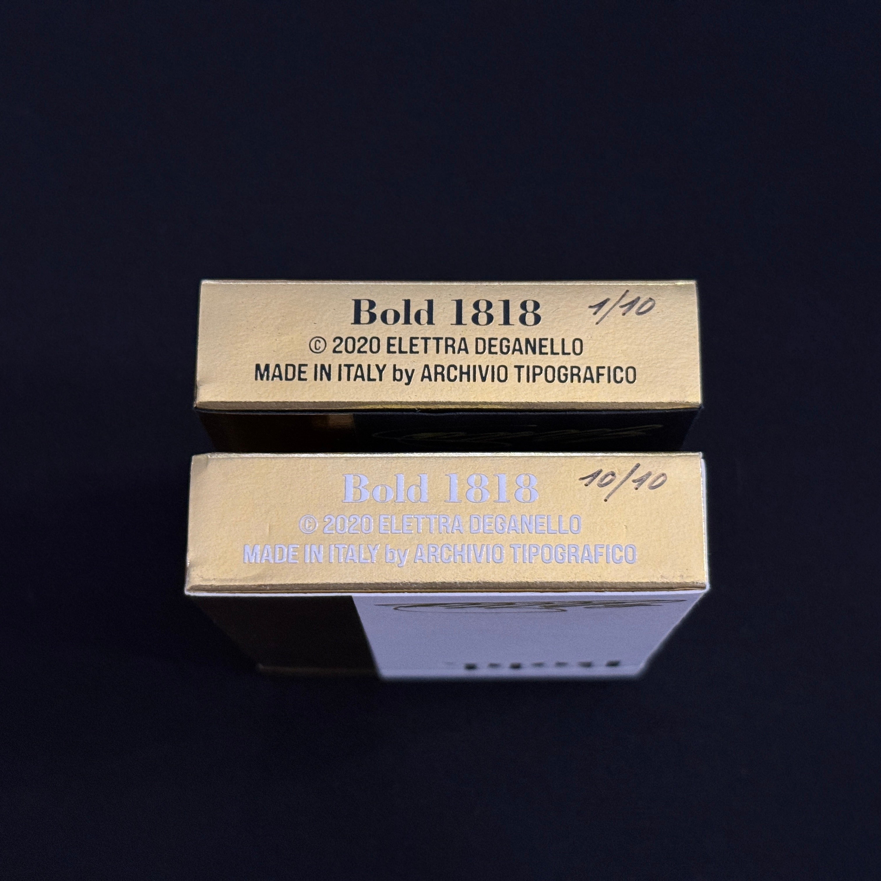 Bold 1818 Gold Experimental Bundle [AUCTION]