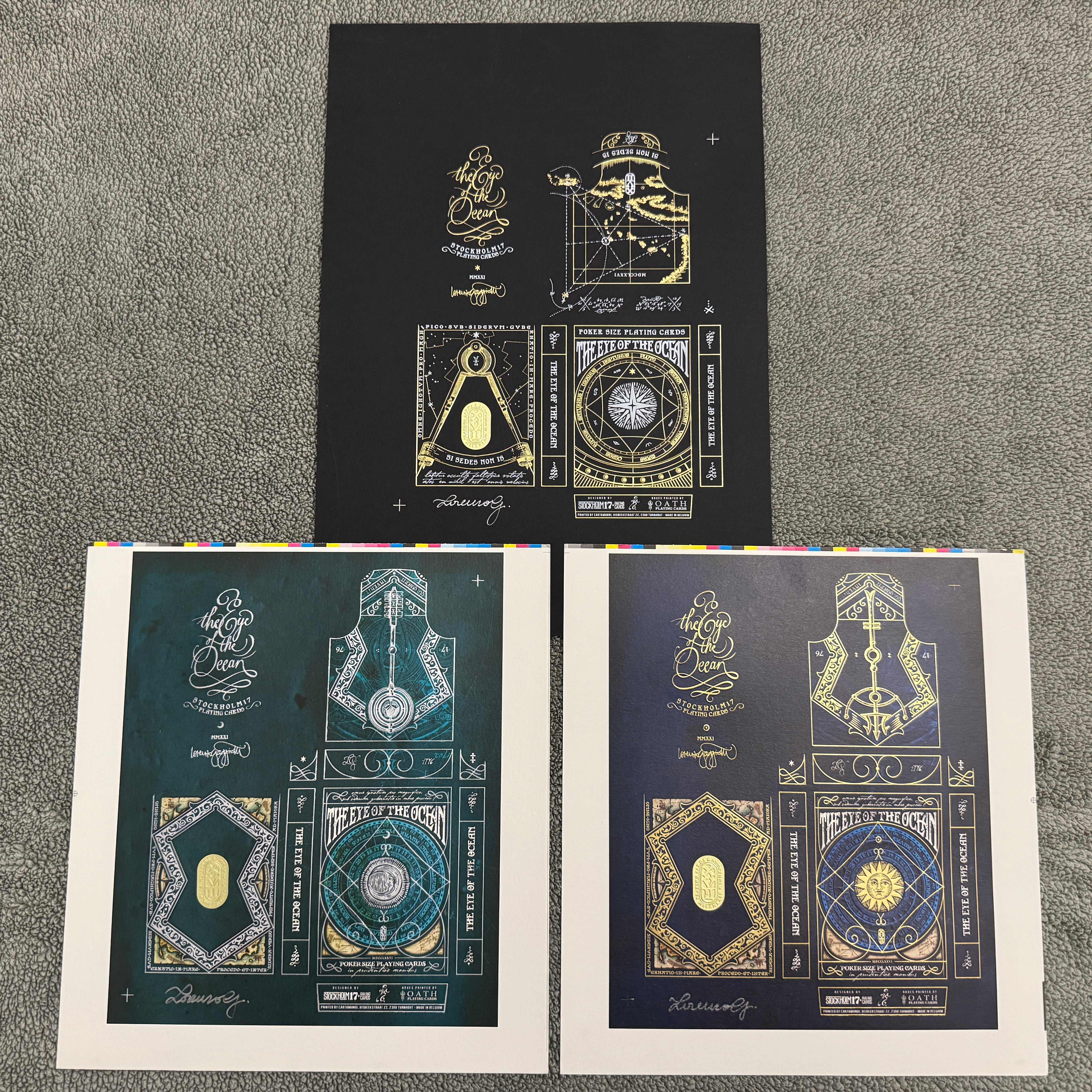 The Eye of the Ocean Uncut Tucks [AUCTION]