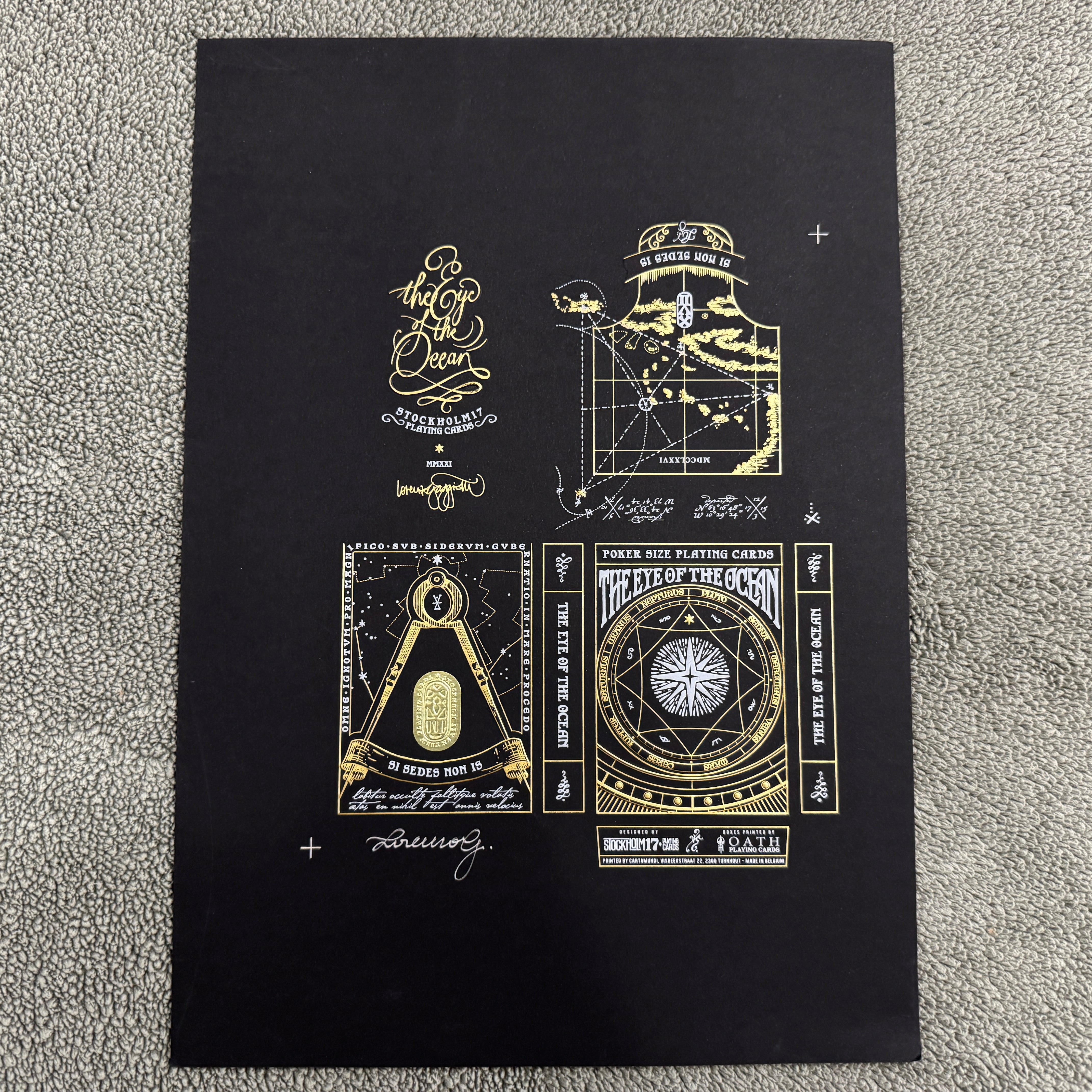 The Eye of the Ocean Uncut Tucks [AUCTION]