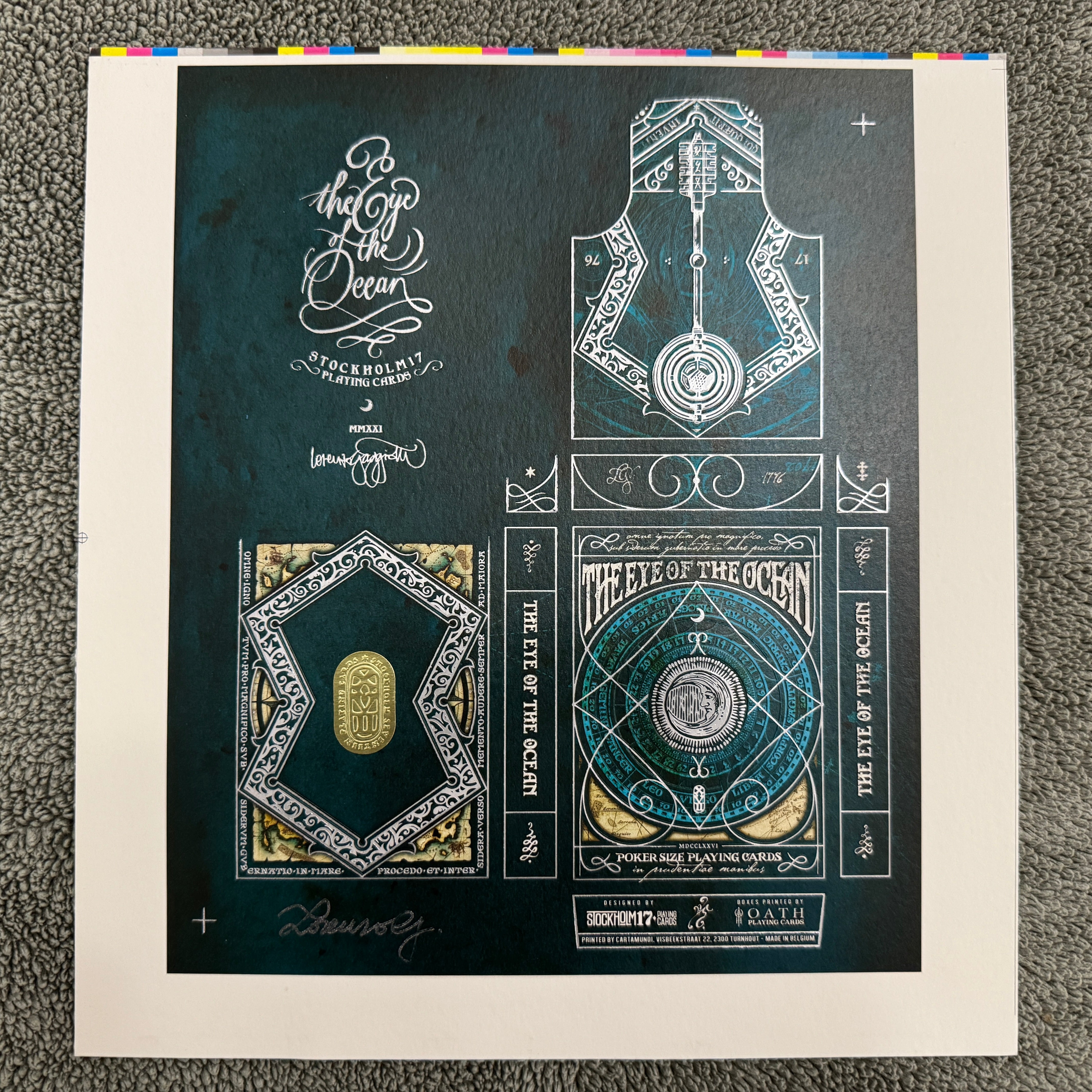 The Eye of the Ocean Uncut Tucks [AUCTION]