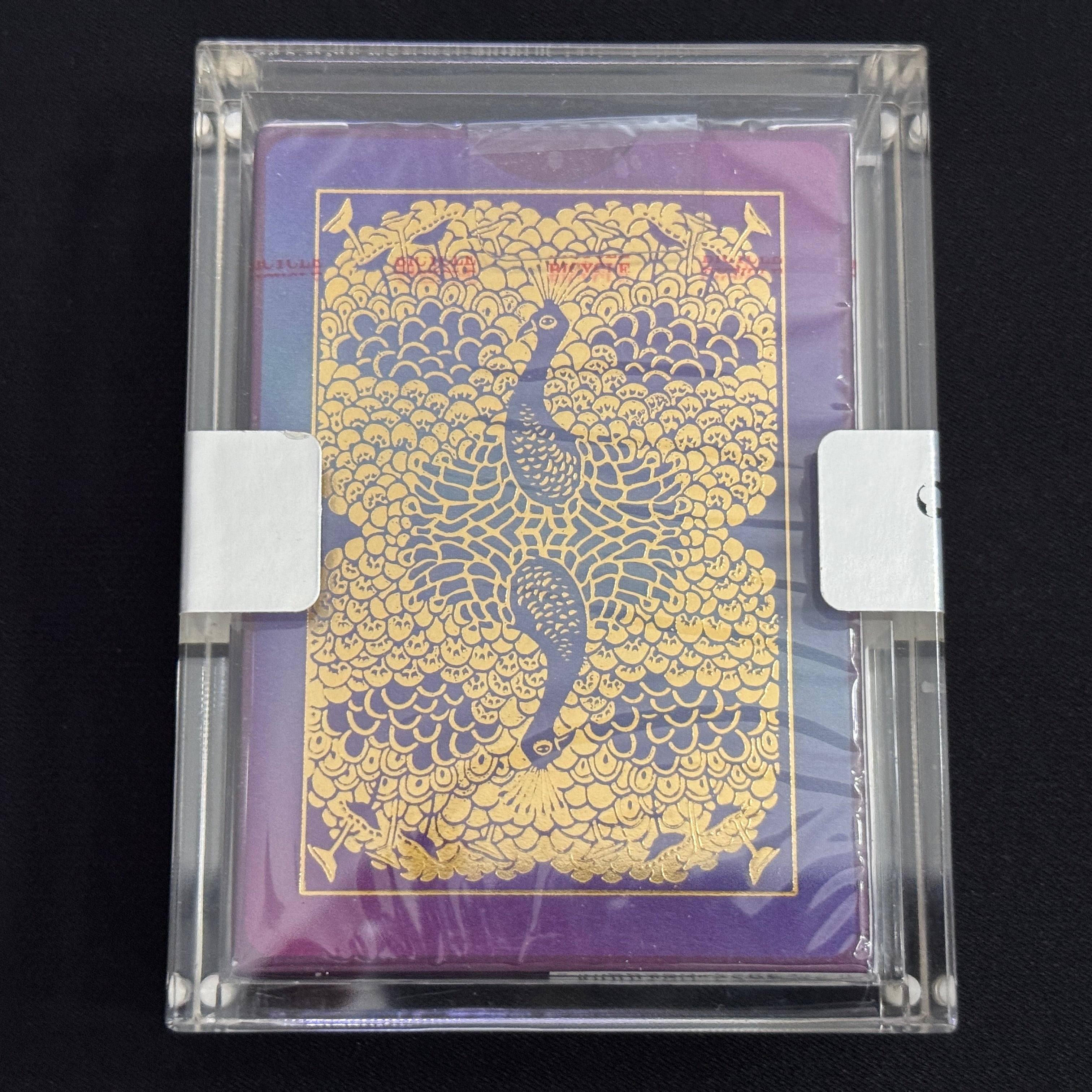 Bicycle Peacock Purple Cardtopia Edition #11/50 [AUCTION]