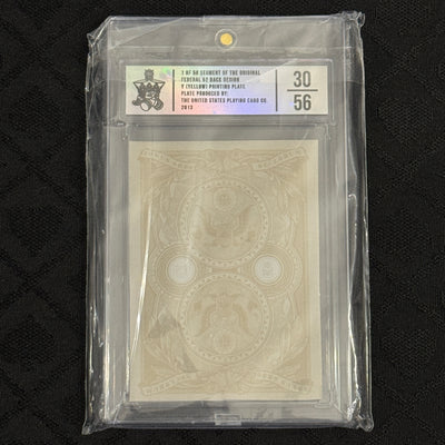 Federal 52 Printing Plate (Yellow, 30/56) [AUCTION]