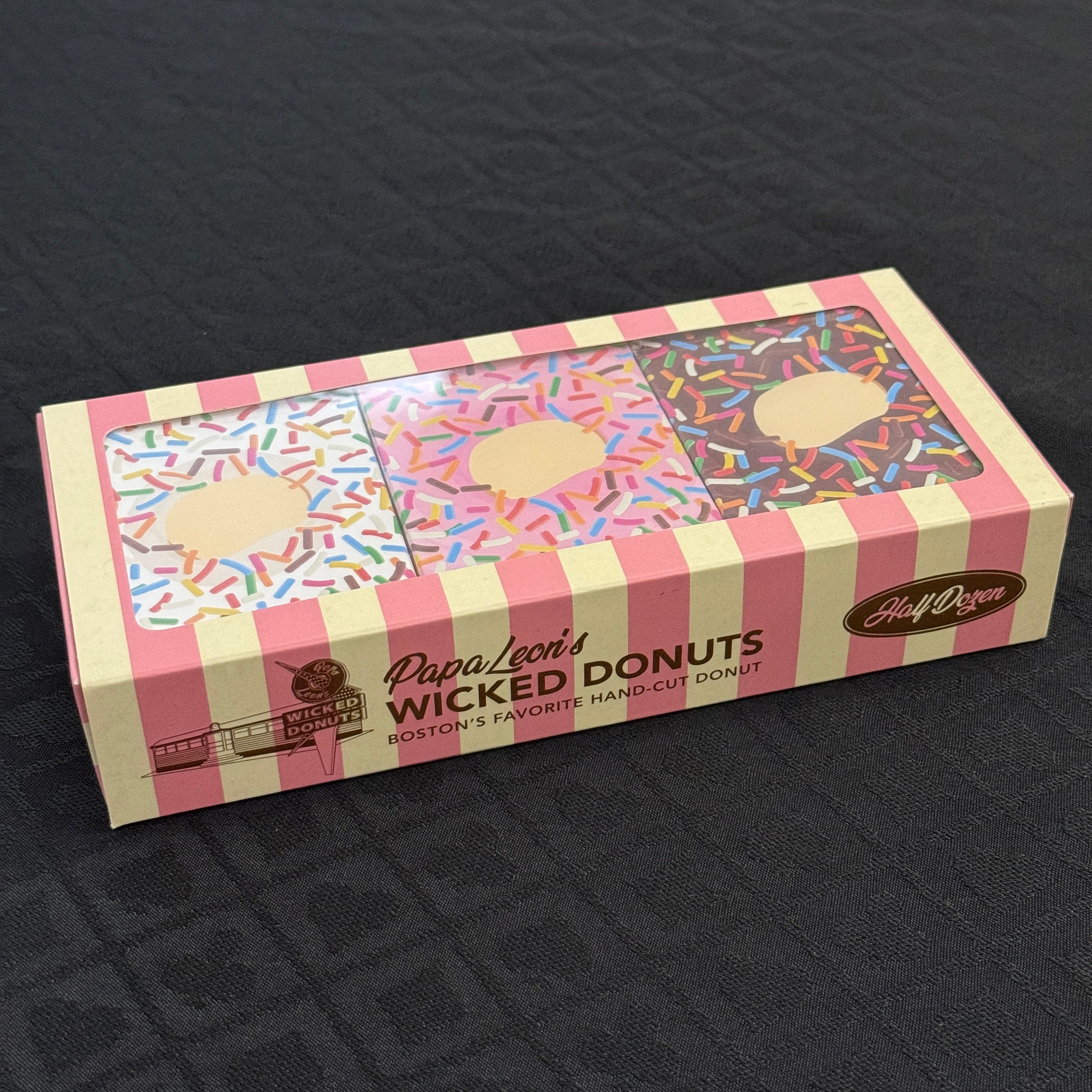 Papa Leon's Wicked Donuts Gilded Half Dozen [AUCTION]