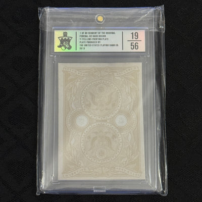 Federal 52 Printing Plate (Yellow, 19/56) [AUCTION]