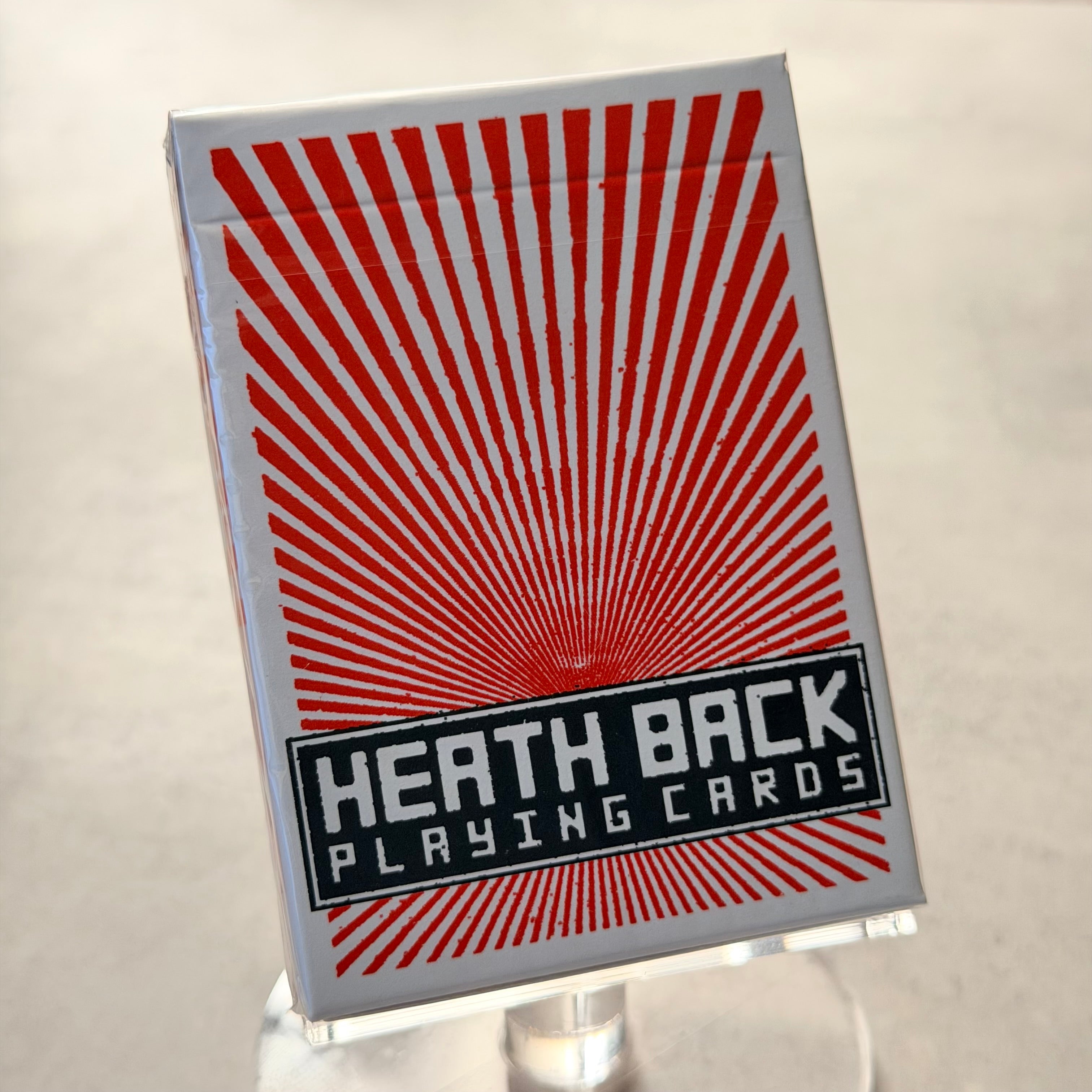 Heath Back Playing Cards