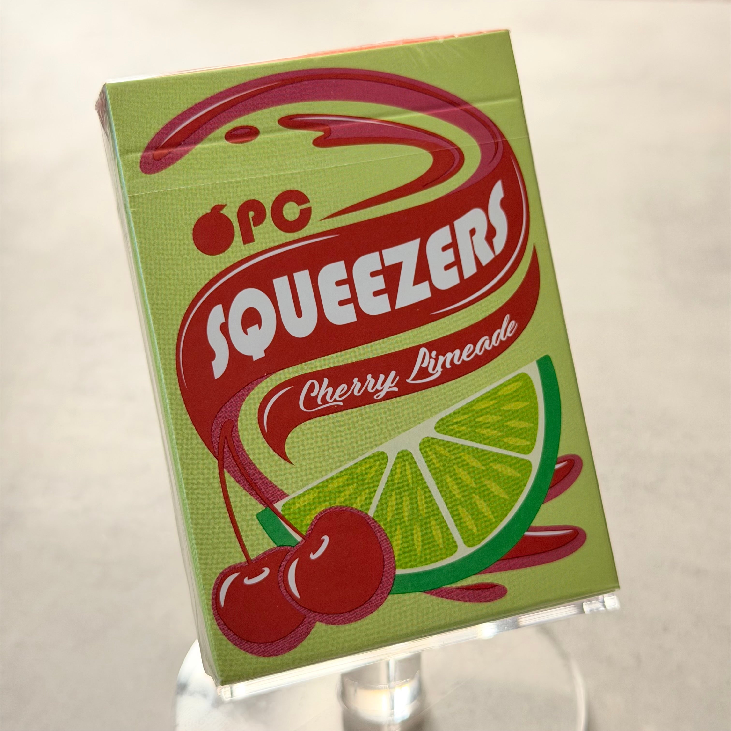 Squeezers V4 Cherry Limeade Playing Cards