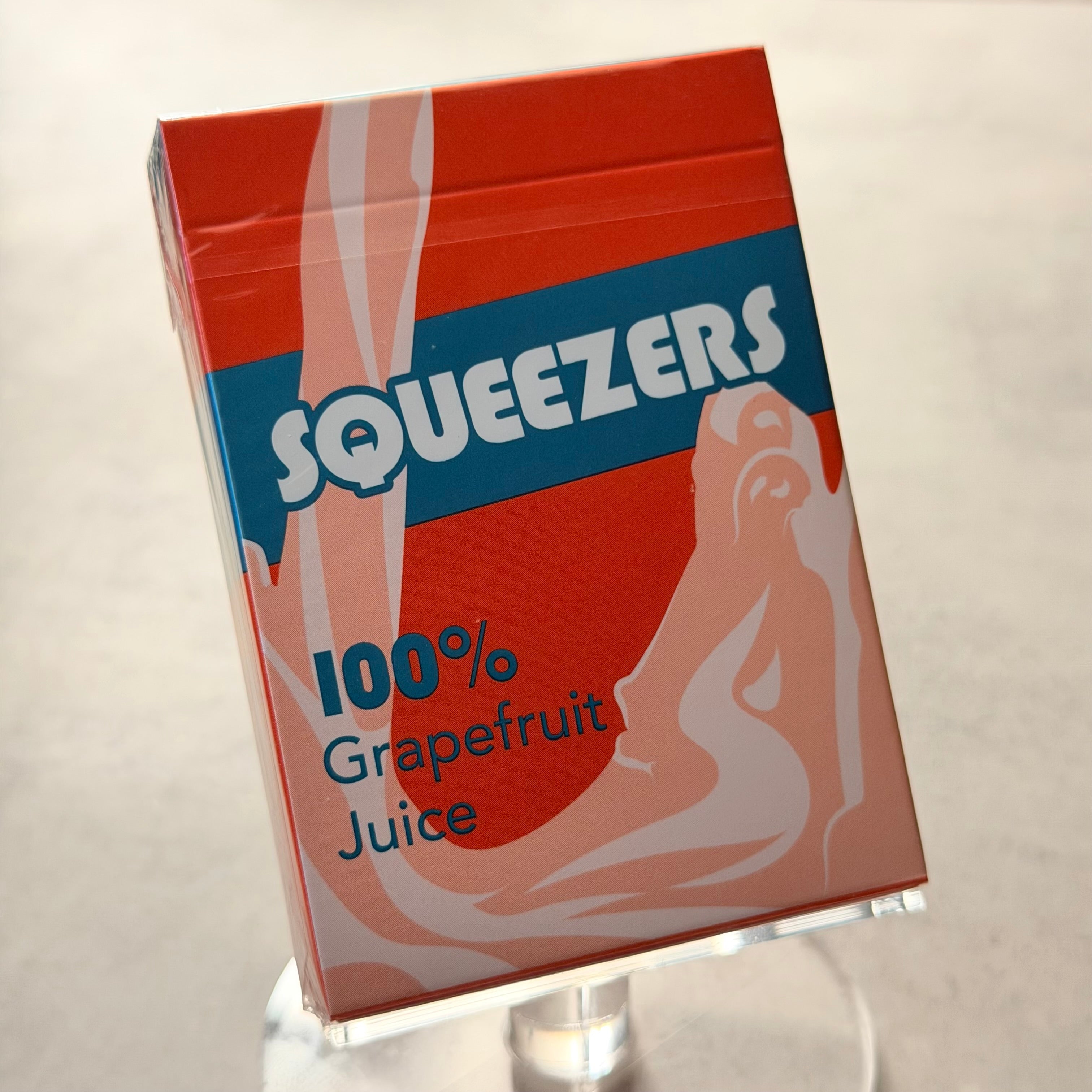 Squeezers V3 Grapefruit Playing Cards