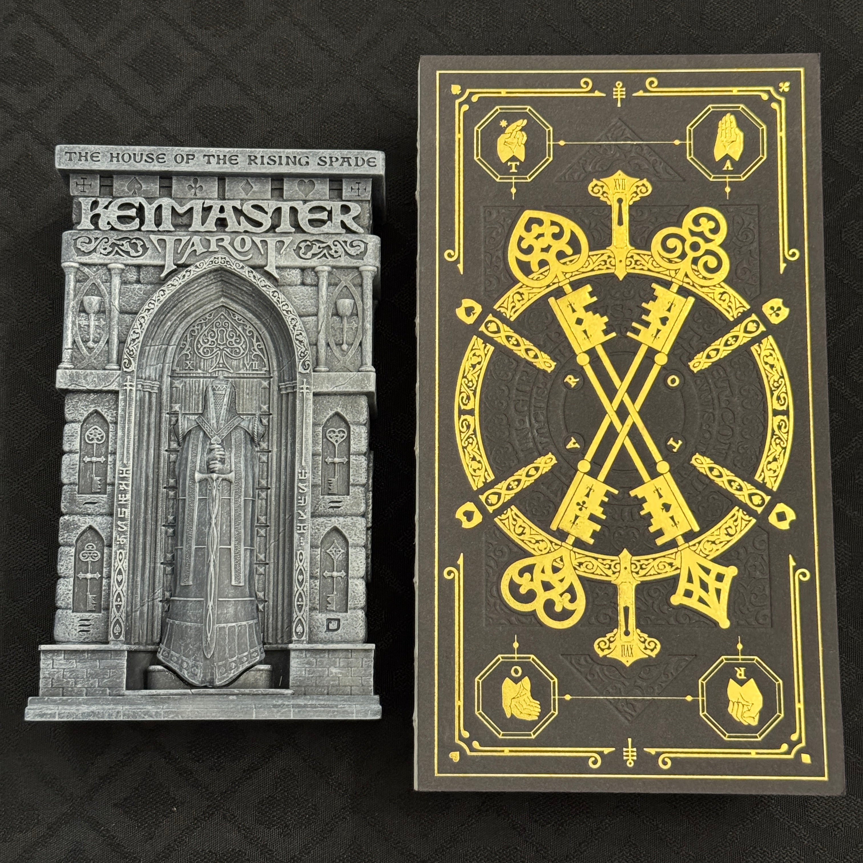 The House of the Rising Spade Keymaster Tarot Ultimate with Book [AUCTION]