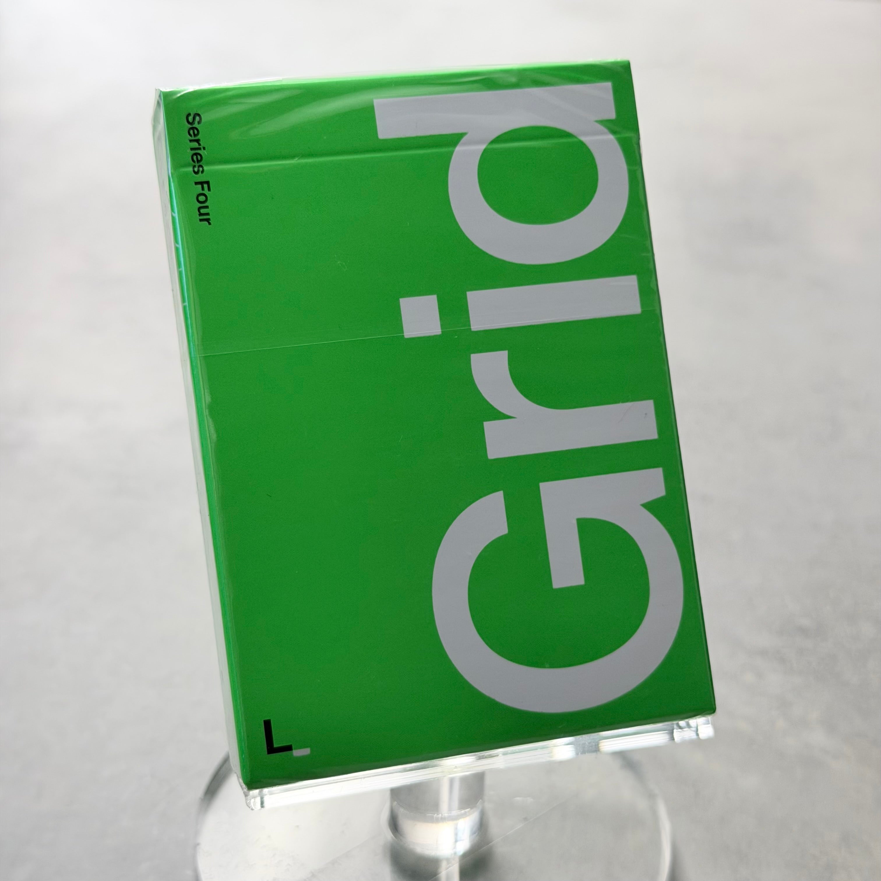 Grid Series Four Playing Cards