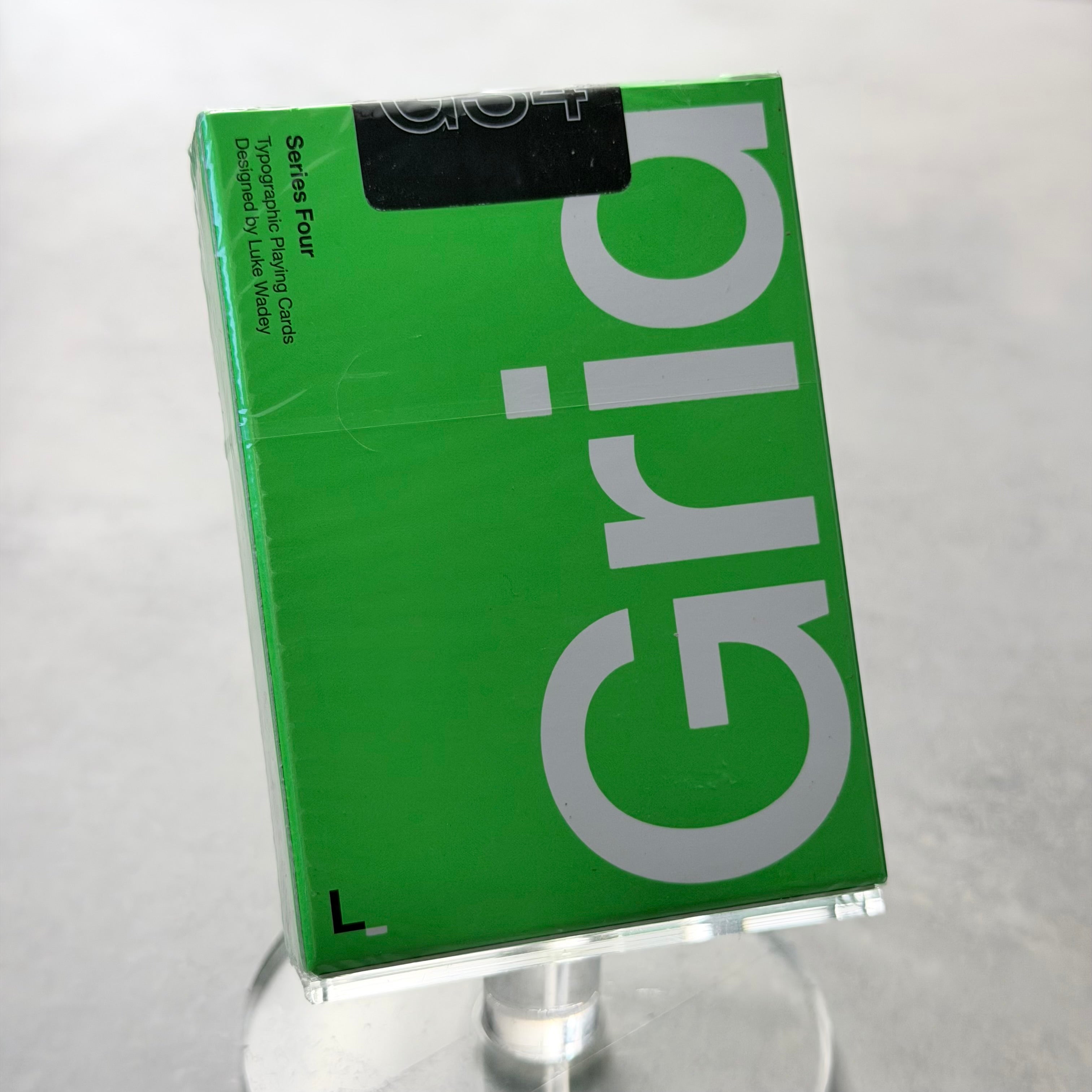 Grid Series Four Playing Cards