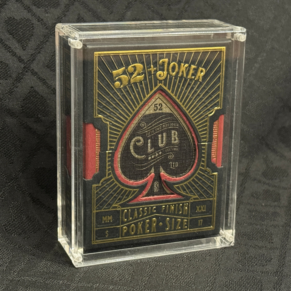 2021 52 Plus Joker Club Deck (Cut Deck) [AUCTION]