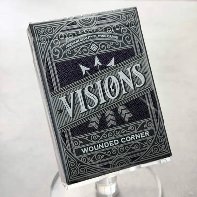 Visions Present Purple (Gilded) Playing Cards