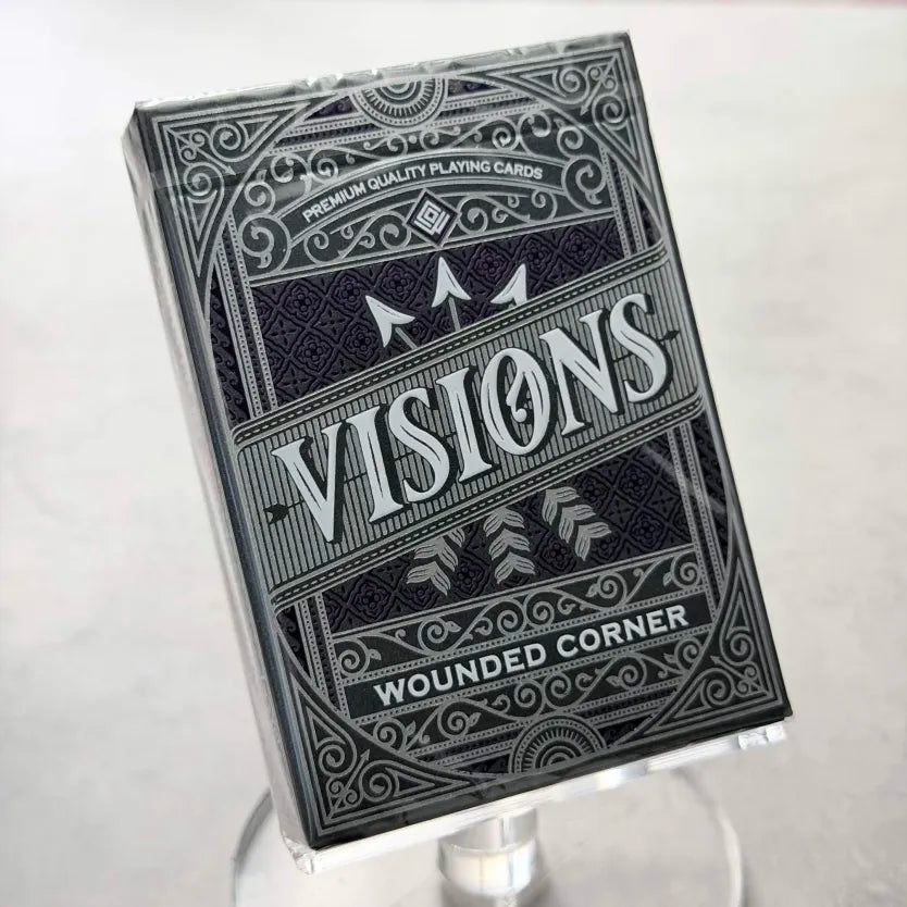 Visions Present Purple (Gilded) Playing Cards