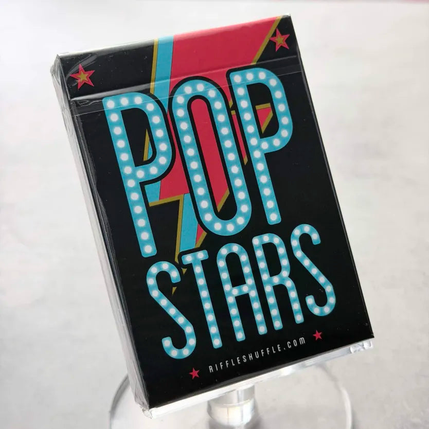 Pop Stars Playing Cards