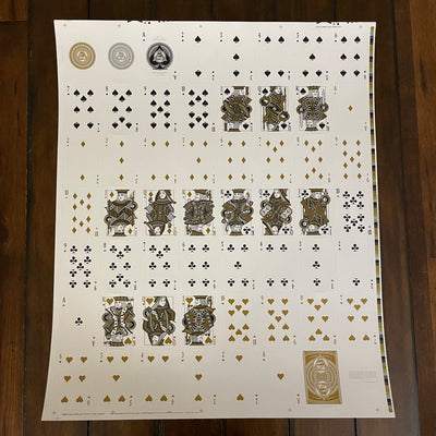 Verum Videre White Edition Uncut Sheet [AUCTION]