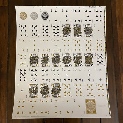 Verum Videre White Edition Uncut Sheet [AUCTION]