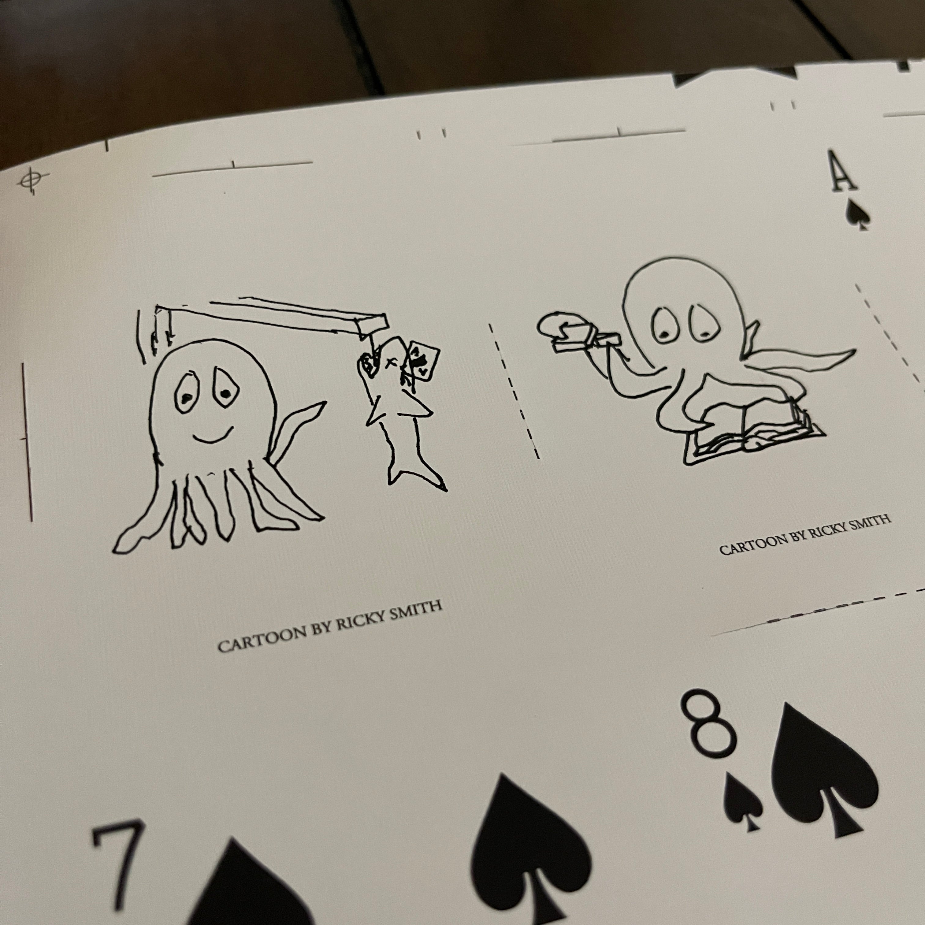 If An Octopus Could Palm Uncut Sheet [AUCTION]