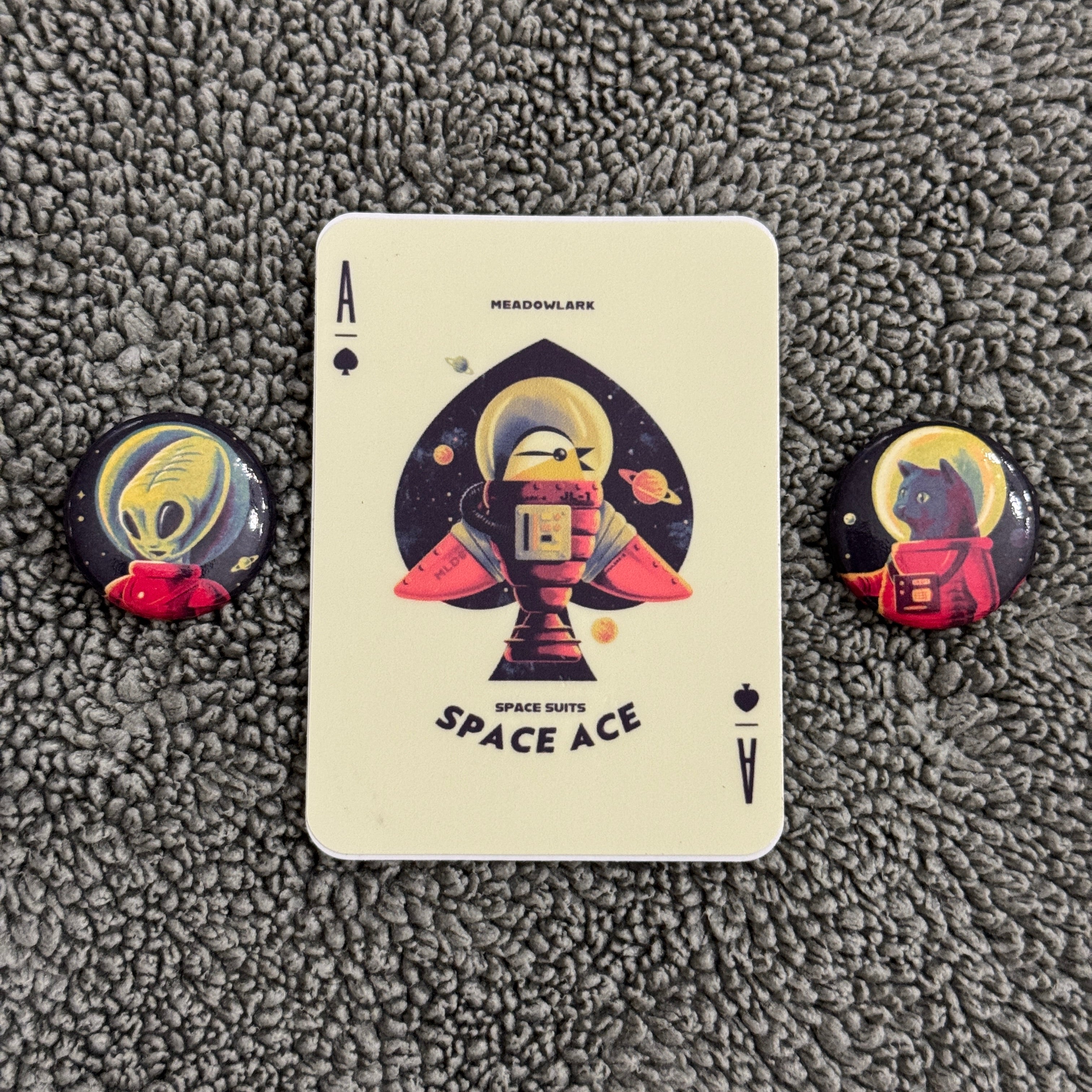 Space Suits Lunchbox Set (#392/500)  [AUCTION]