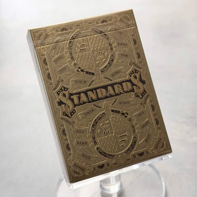 Standards Gold Playing Cards