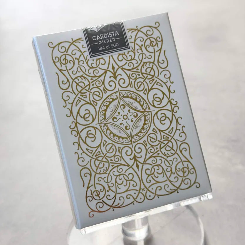 Superior Cardista Gold Gilded Playing Cards