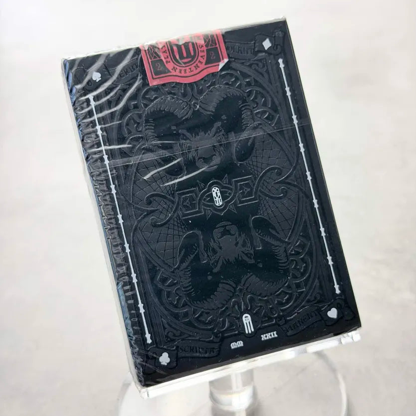 Black Requiem Counter Spell Playing Cards