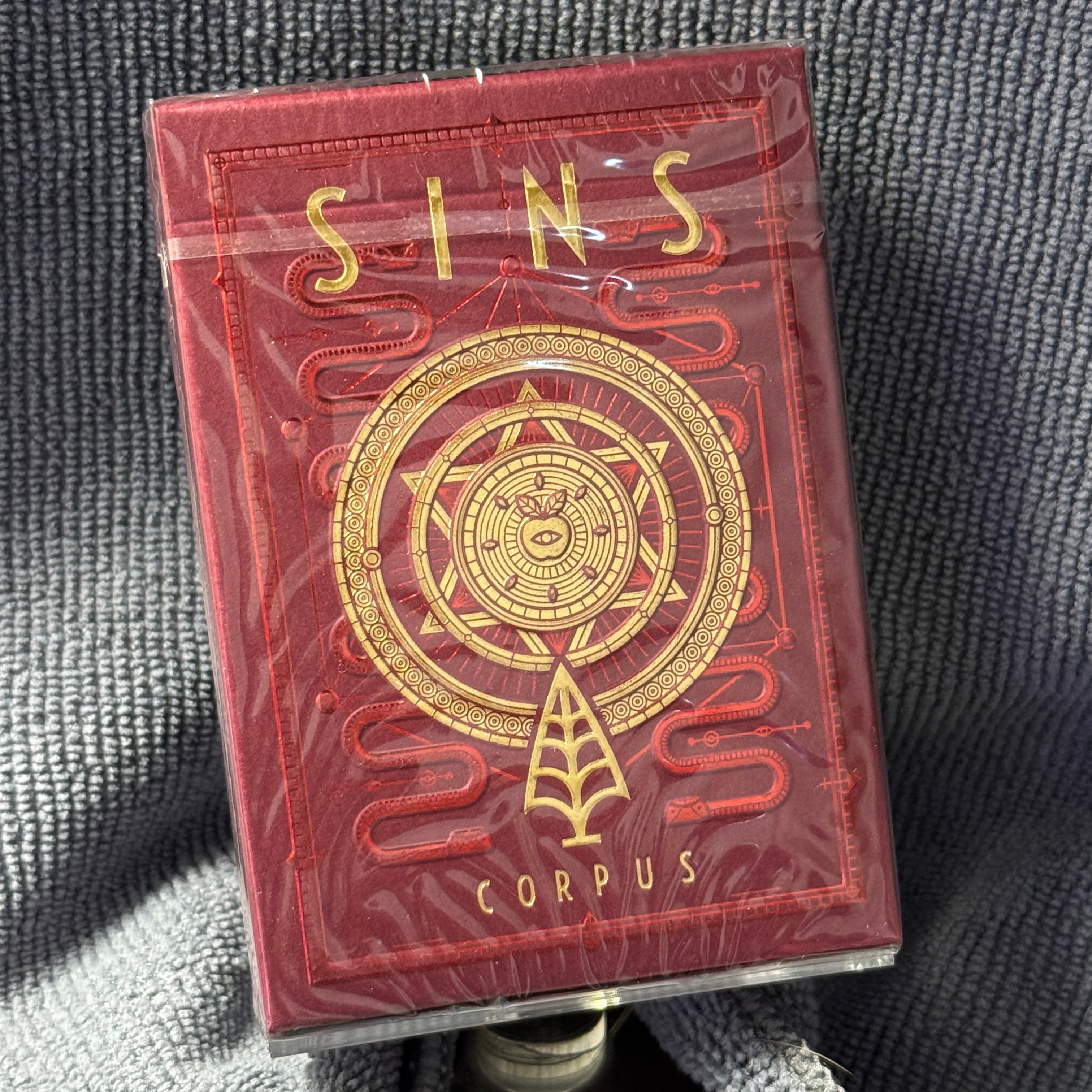 Sins Blood Corpus LTD Playing Cards