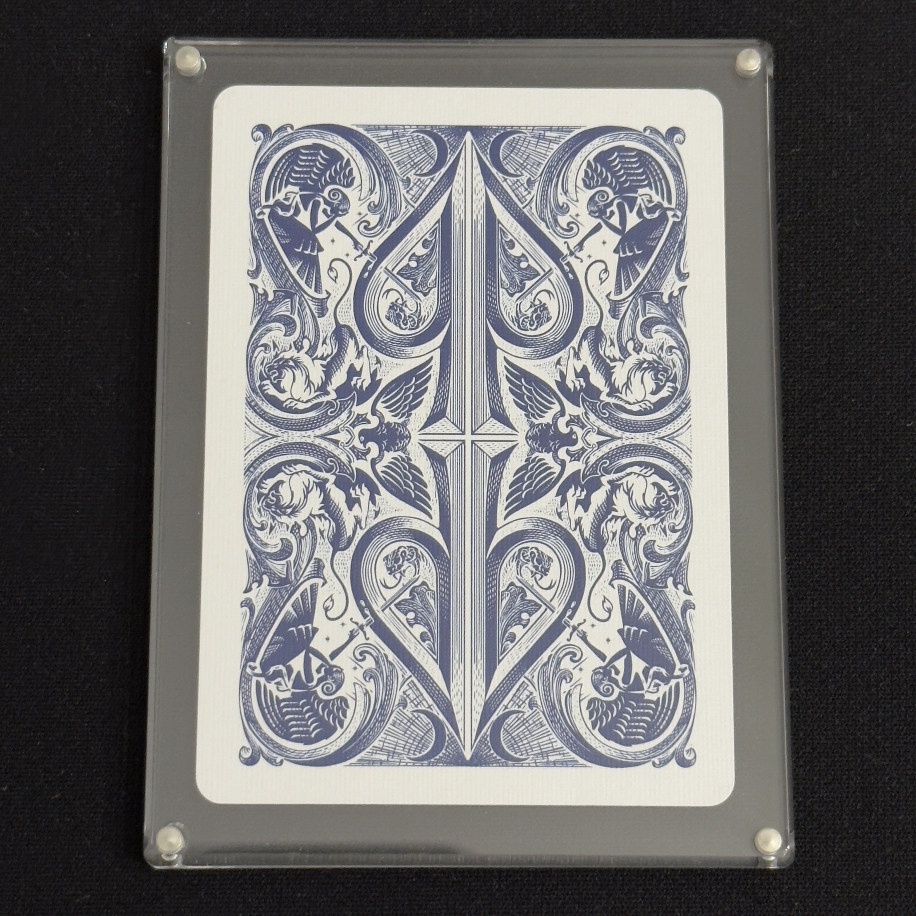 David Blaine Signed Joker (Split Spades Blue) [AUCTION]