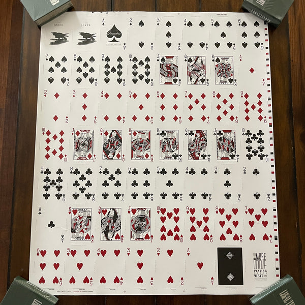 Rounders Black Uncut Sheet (Signed!) [AUCTION]