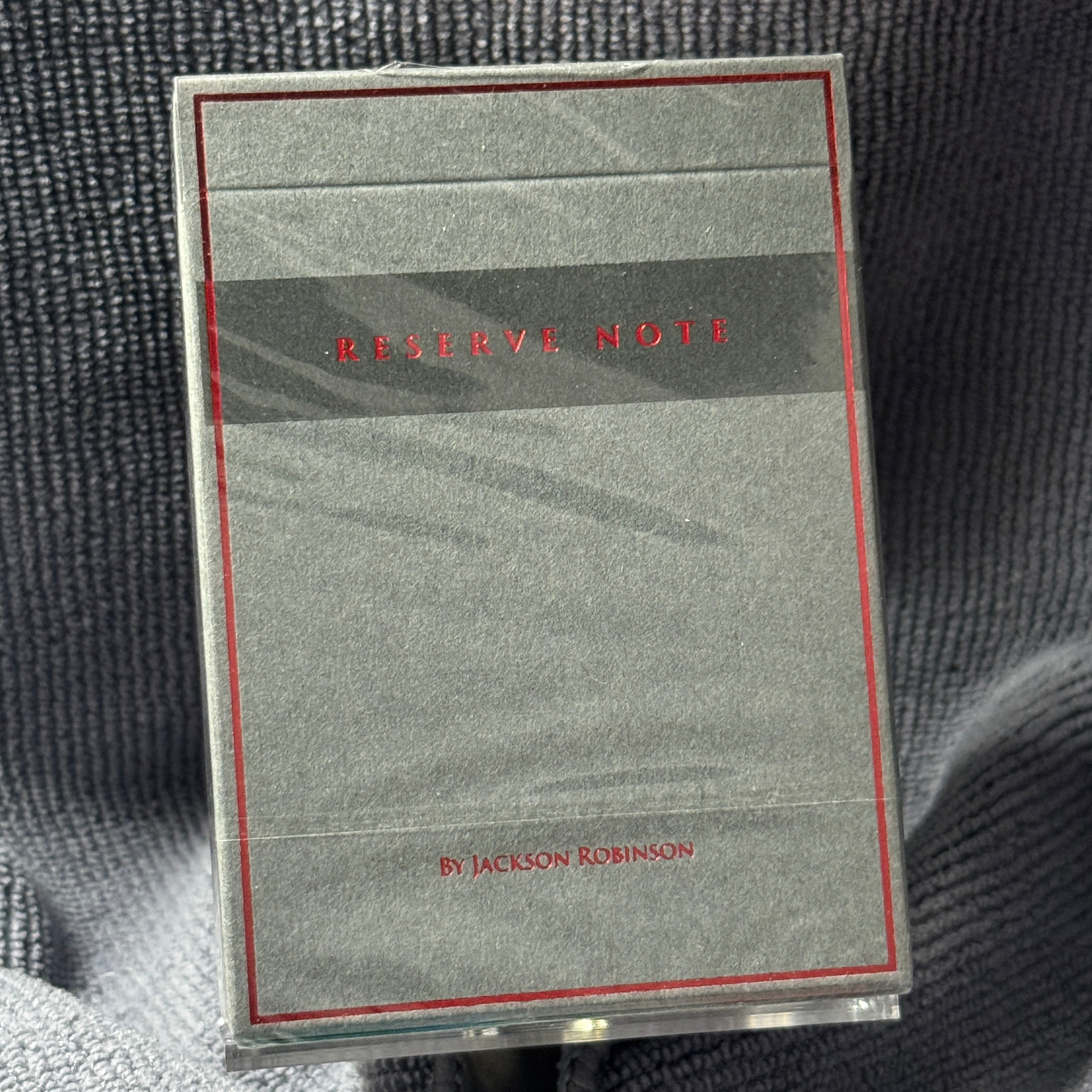 Reserve Note Foiled (Limited #xxx/600) Playing Cards