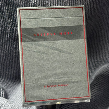 Reserve Note Foiled (Limited #xxx/600) Playing Cards
