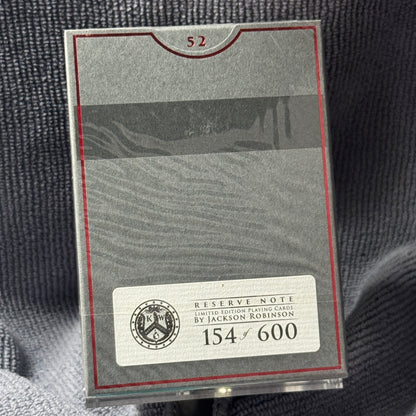 Reserve Note Foiled (Limited #xxx/600) Playing Cards